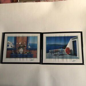 Two ceba wall decors art print in frame small home decors
